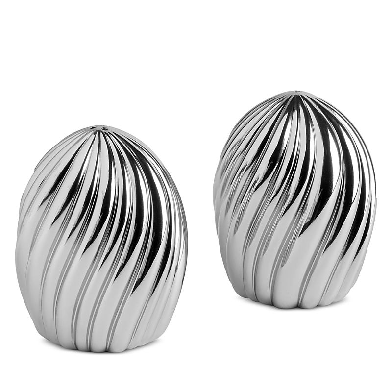 L'objet Ripple Spice Jewels, Set Of 2 In Platinum