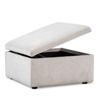 Alice Square Storage Ottoman - Exclusive