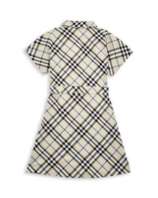 Burberry キッズドレス 140A チェック柄 BURBERRY LONDON バーバリーロンドン 襟付きチェック柄