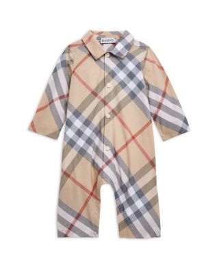 Unisex Mason Check Coverall - Baby