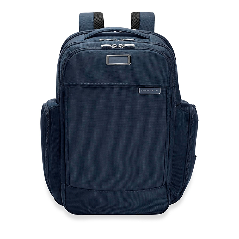 Briggs & Riley Baseline Traveler Backpack In Navy