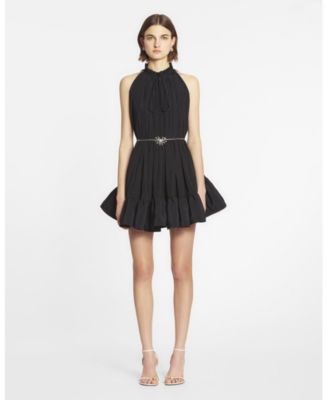 Short Dress With Ruffles