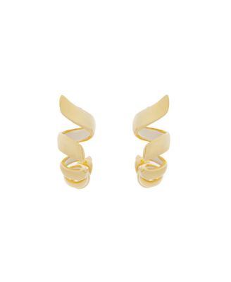 Lanvin - Melodie Ribbon Creole Earrings