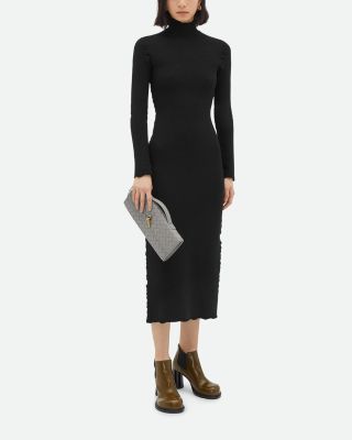 Andiamo Intrecciato Leather Clutch