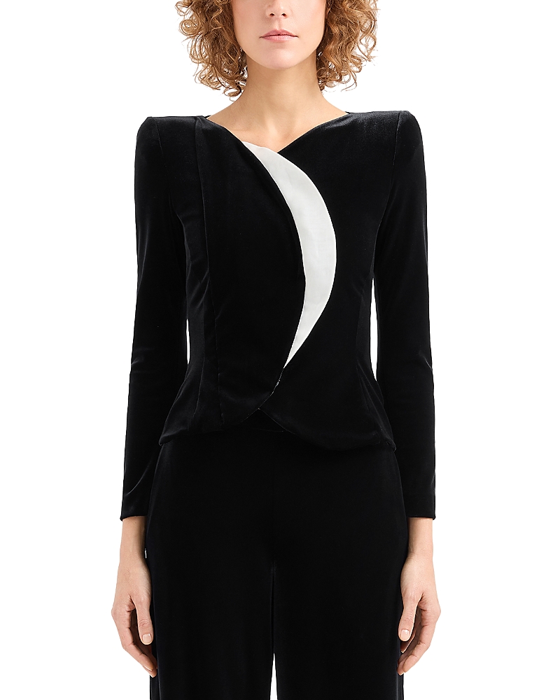 EMPORIO ARMANI MOON CHENILLE JACKET