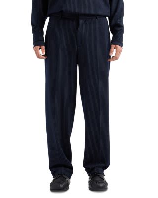 Pinstriped Jersey Trousers