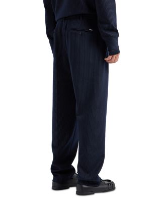 Pinstriped Jersey Trousers