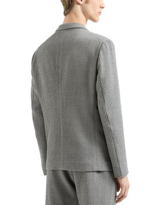 Textured Stretch Blazer