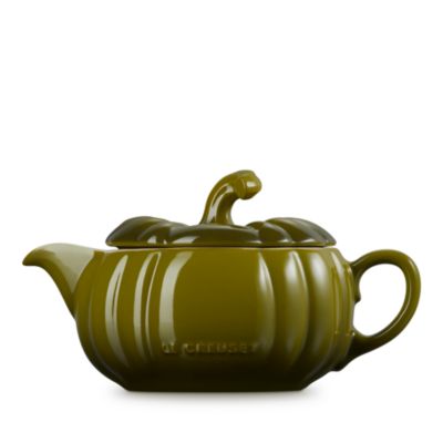 Stoneware Pumpkin Gravy Boat with Lid