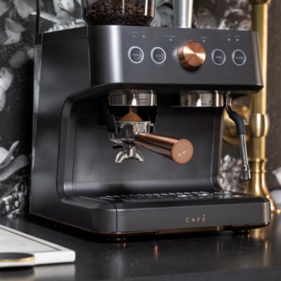 Caf&eacute;™ BELLISSIMO Semi Automatic Espresso Machine + Frother