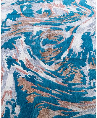 Bloomingdale's Indo Modern M7074 Area Rug, 9'2" x 12'3"