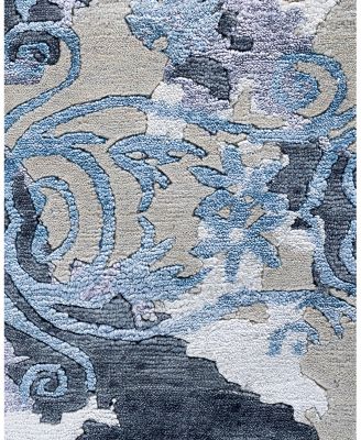 Bloomingdale&#39;s Indo Modern M7112 Area Rug, 9&#39;4&amp;quot; x 12&#39;2&amp;quot;
