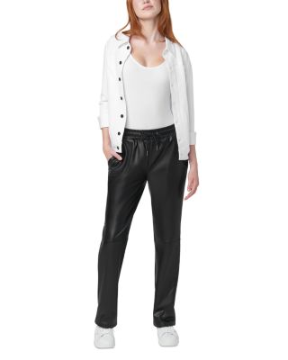 Faux Leather Pants
