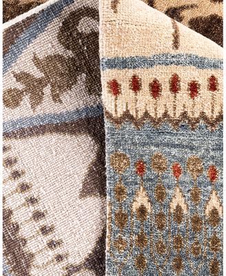 Bloomingdale's Indo Ikat M6001 Area Rug, 9'1" x 12'3"