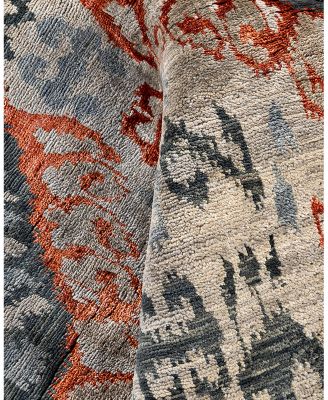 Bloomingdale's Indo Ikat M6011 Area Rug, 9' x 11'10"