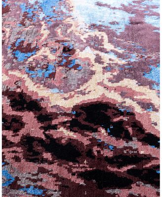 Bloomingdale's Indo Ikat M7218 Area Rug, 9'2" x 12'3"