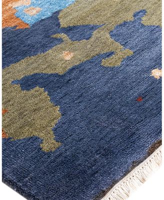 Bloomingdale's Indo Ikat M7369 Area Rug, 9'2" x 12'1"