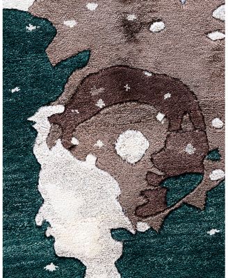 Bloomingdale's Indo Ikat M7079 Area Rug, 8' x 9'10"