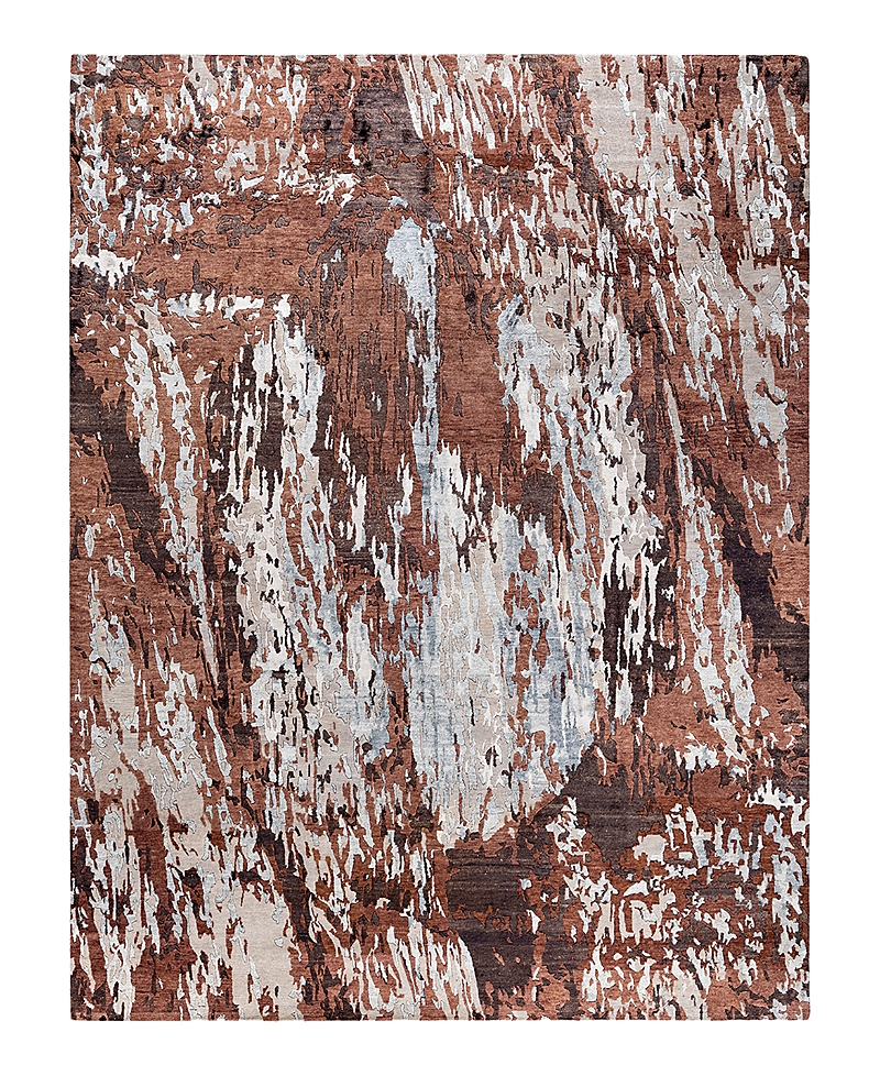 Bloomingdale's Indo Ikat M7436 Area Rug, 9'2 X 12' In Brown