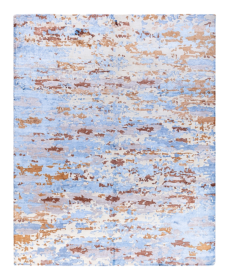 Bloomingdale's Indo Modern M7451 Area Rug, 8'2 X 10'1 In Ivory