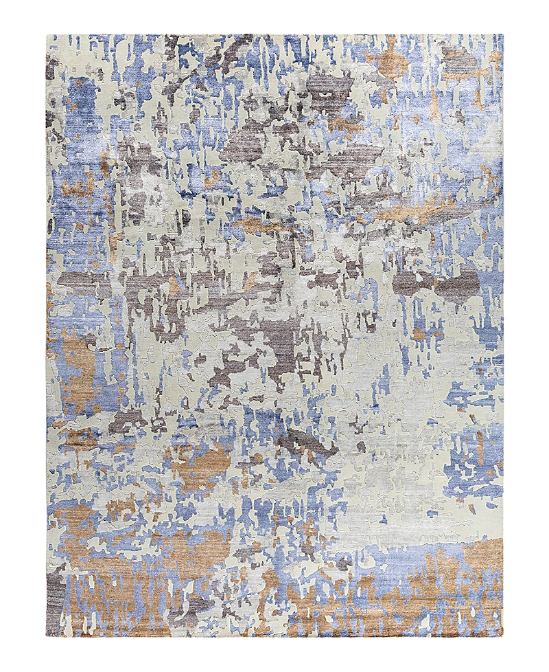Bloomingdale's Indo Modern M7124 Area Rug, 9'2 X 12' In Gray