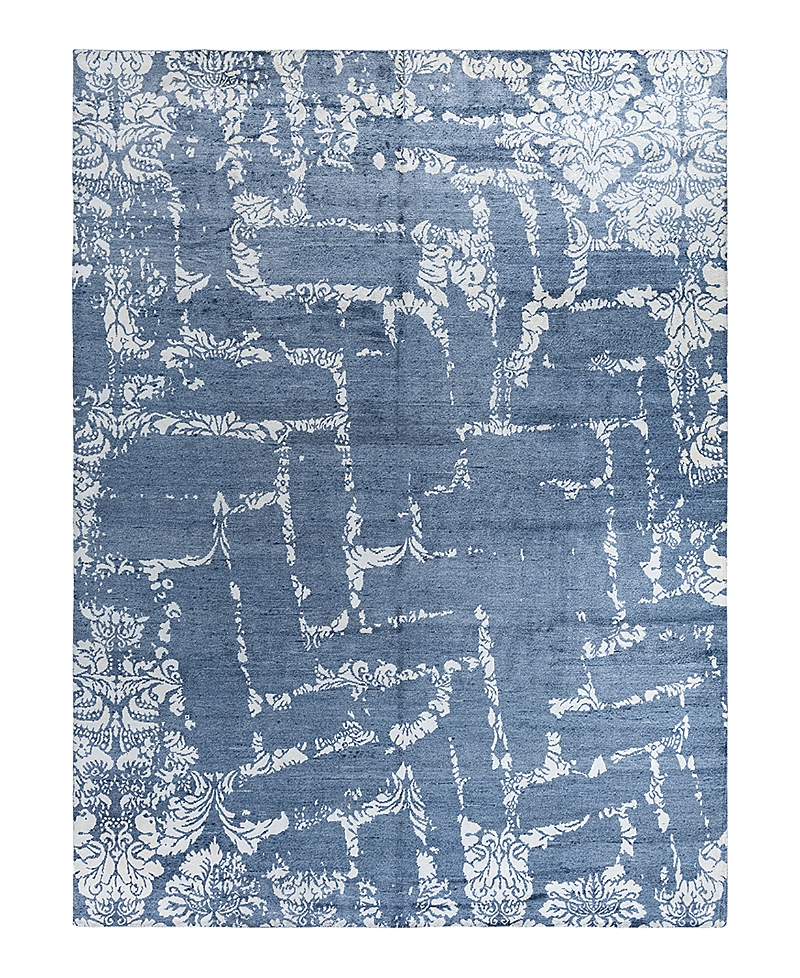 Bloomingdale's Indo Modern M6784 Area Rug, 9'1 X 11'10 In Ivory