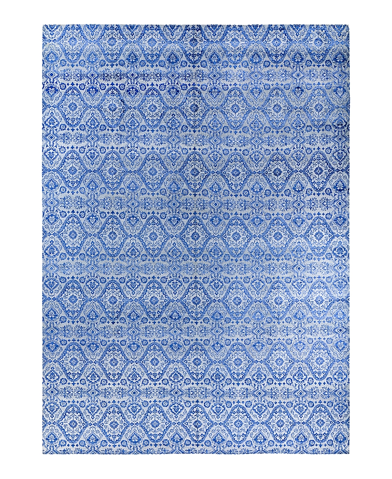 Bloomingdale's Indo Ikat M7182 Area Rug, 9' X 12'4 In Gray