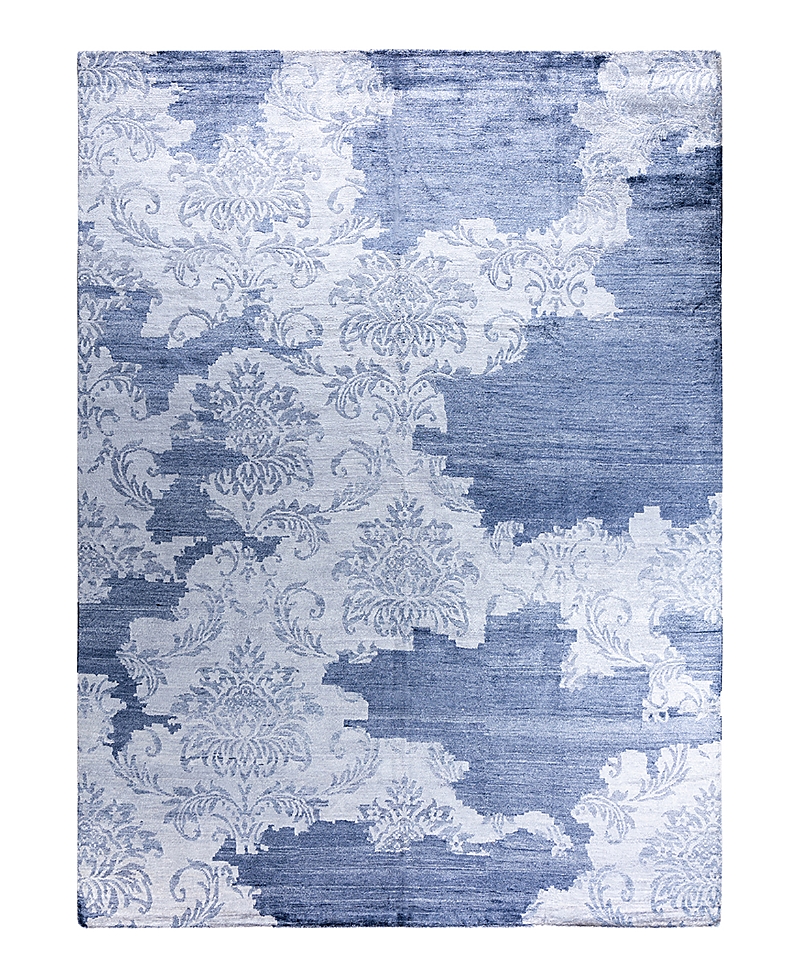 Bloomingdale's Indo Modern M8147 Area Rug, 9' X 12'1 In Ivory