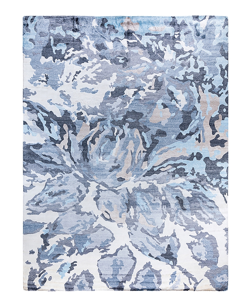 Bloomingdale's Indo Modern M7448 Area Rug, 9'1 X 12'1 In Ivory