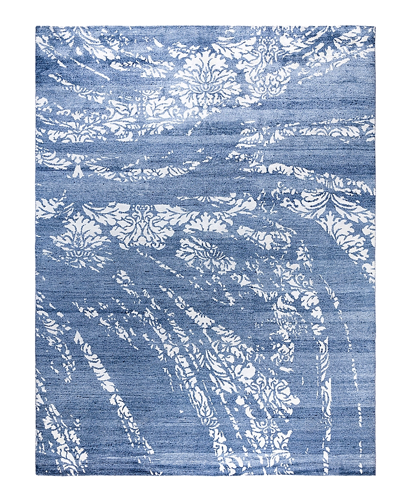 Bloomingdale's Indo Modern M6958 Area Rug, 9'2 X 12' In Gray