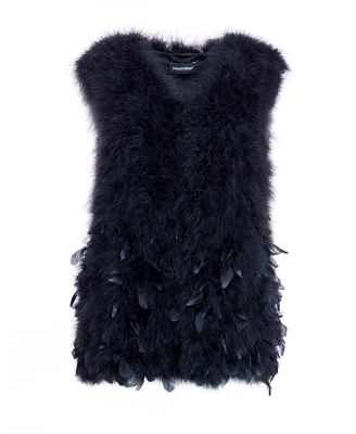 Feather Vest