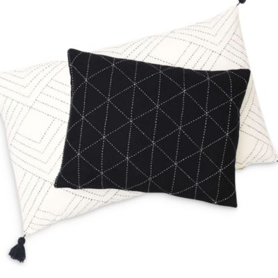 Small Graph Throw Pillow, 12" x 16"