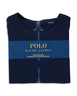 Boys' Polo Ralph Lauren Long Sleeve Tee & Woven Pants Set - Little Kid
