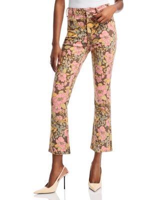 MOTHER - The Hustler Bouquet Ankle Jeans in Boutonnier