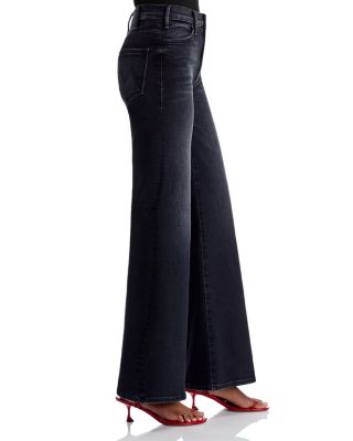 The Hustler Roller Sneak High Rise Jeans in Not Today Satan