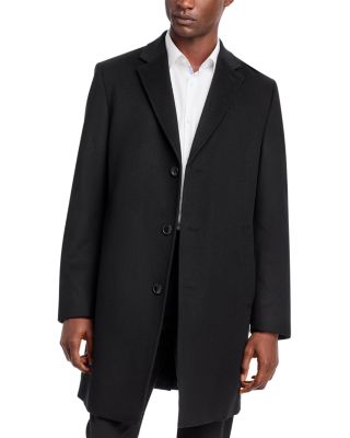 BOSS - Jared Wool & Cashmere Regular Fit Topcoat