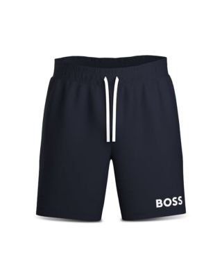 Ease Cotton Logo Print Shorts