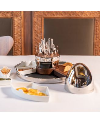 Mood Silverplate 24-Piece Party Set