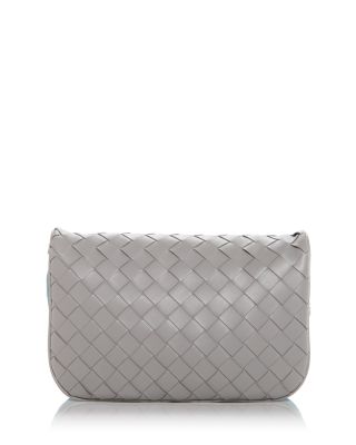 Intrecciato Leather Shoulder Bag