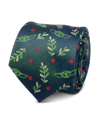 Grogu Holiday Silk Tie