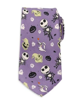 Purple Nightmare Before Christmas Tie