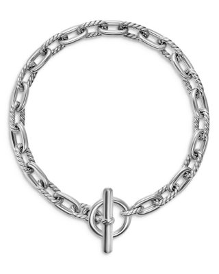 DY Madison&reg; Toggle Chain Bracelet in Sterling Silver, 5.5mm