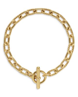 DY Madison&reg; Toggle Chain Bracelet in 18K Yellow Gold, 5.5mm