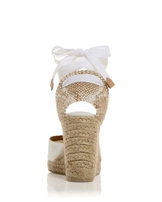 Women's Carina Ankle Tie Espadrille Wedge Sandals