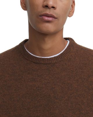 Elbow Patch Crewneck Sweater 