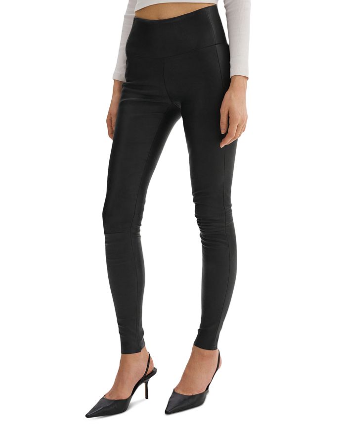 LAMARQUE Leather Leggings Bloomingdale s