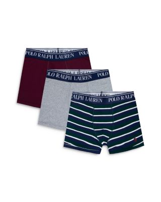 Ralph Lauren - Boys' Cotton Stretch Jersey Boxer Briefs, Pack of 3 - Big Kid