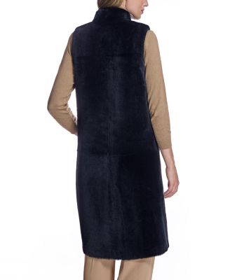 Reversible Shearling Lamb Vest