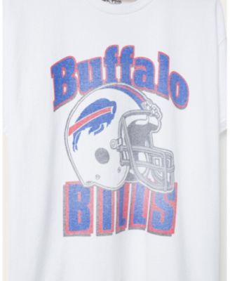 Unisex NFL Buffalo Bills Throwback Helmet Flea Market Tee