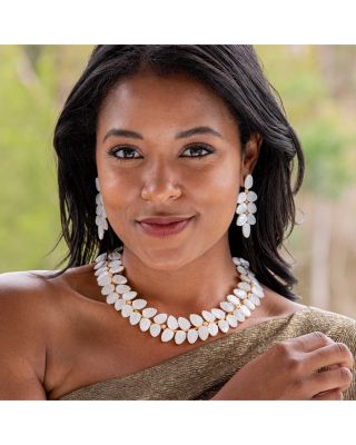 Mermaid Garden Vine Necklace, 17"